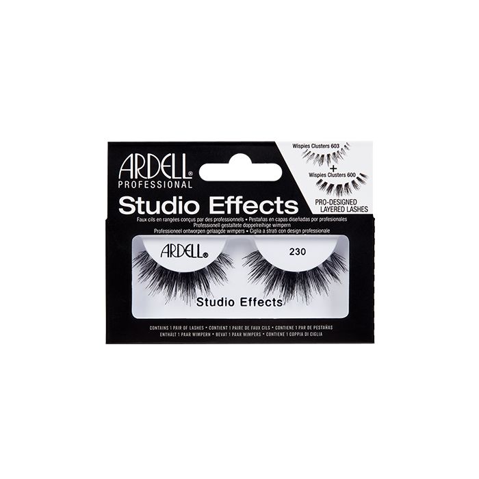 Ardell Studio Effects 230 inside its retail packaging with some information on the box