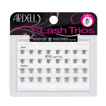 Front view of an Ardell Trios false lashes retail pack