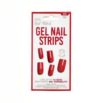 Ardell Nail Addict Gel Nail Strips - Cherry Bomb  packaging 