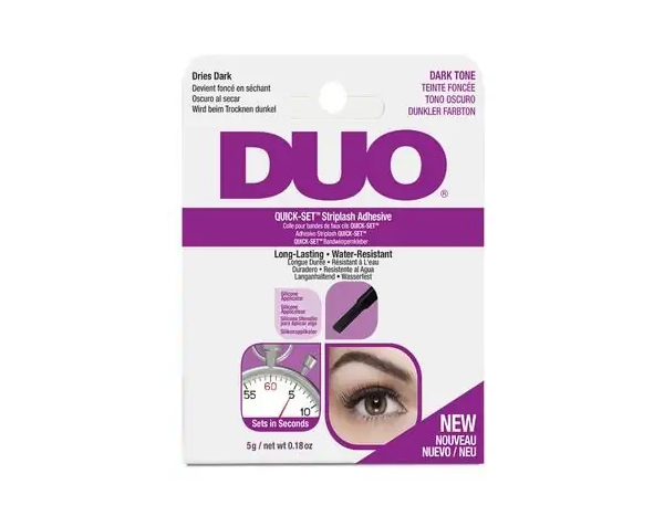 DUO QUICK-SET STRIP LASH ADHESIVE — CLEAR  