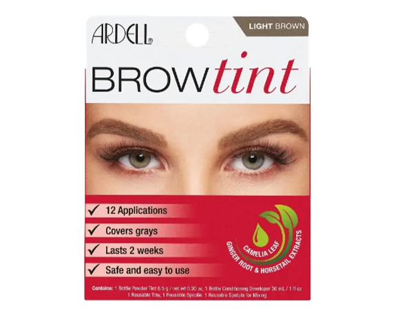 ARDELL BROW TINT, LIGHT BROWN, 0.30 OZ image